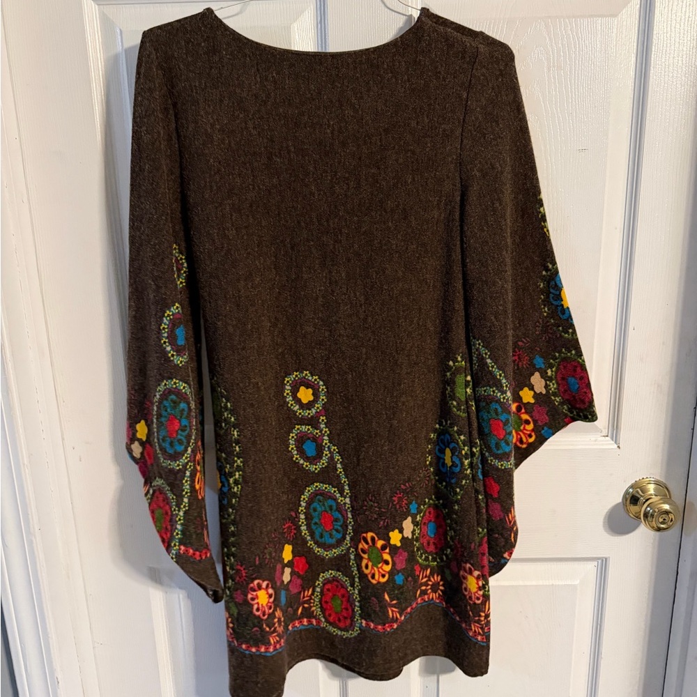 Aryeh Brown Cozy Knit Tunic - Picture 2 of 4